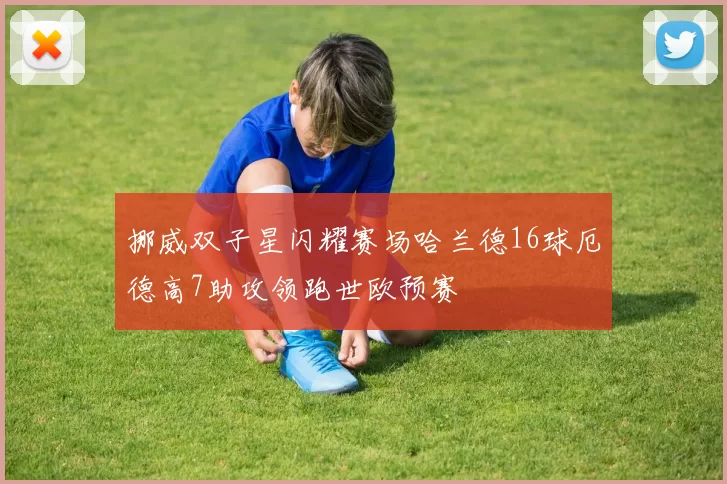 挪威双子星闪耀赛场哈兰德16球厄德高7助攻领跑世欧预赛